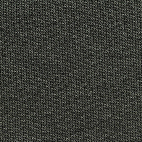 Light Grey Houndstooth Interlock Knit, Poly-Nylon