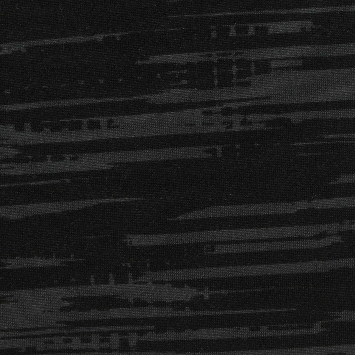 Black Horizontal-Brushstroke Milk Silk Knit, Polyester