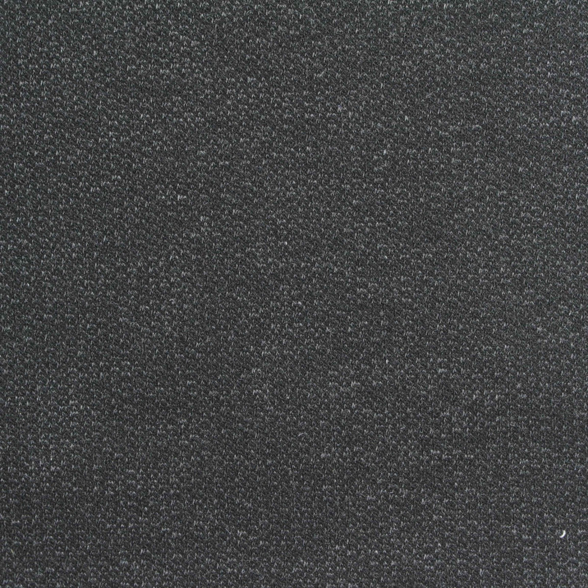 Dark Grey Marl Interlock Knit, Poly-Nylon, 235 gsm