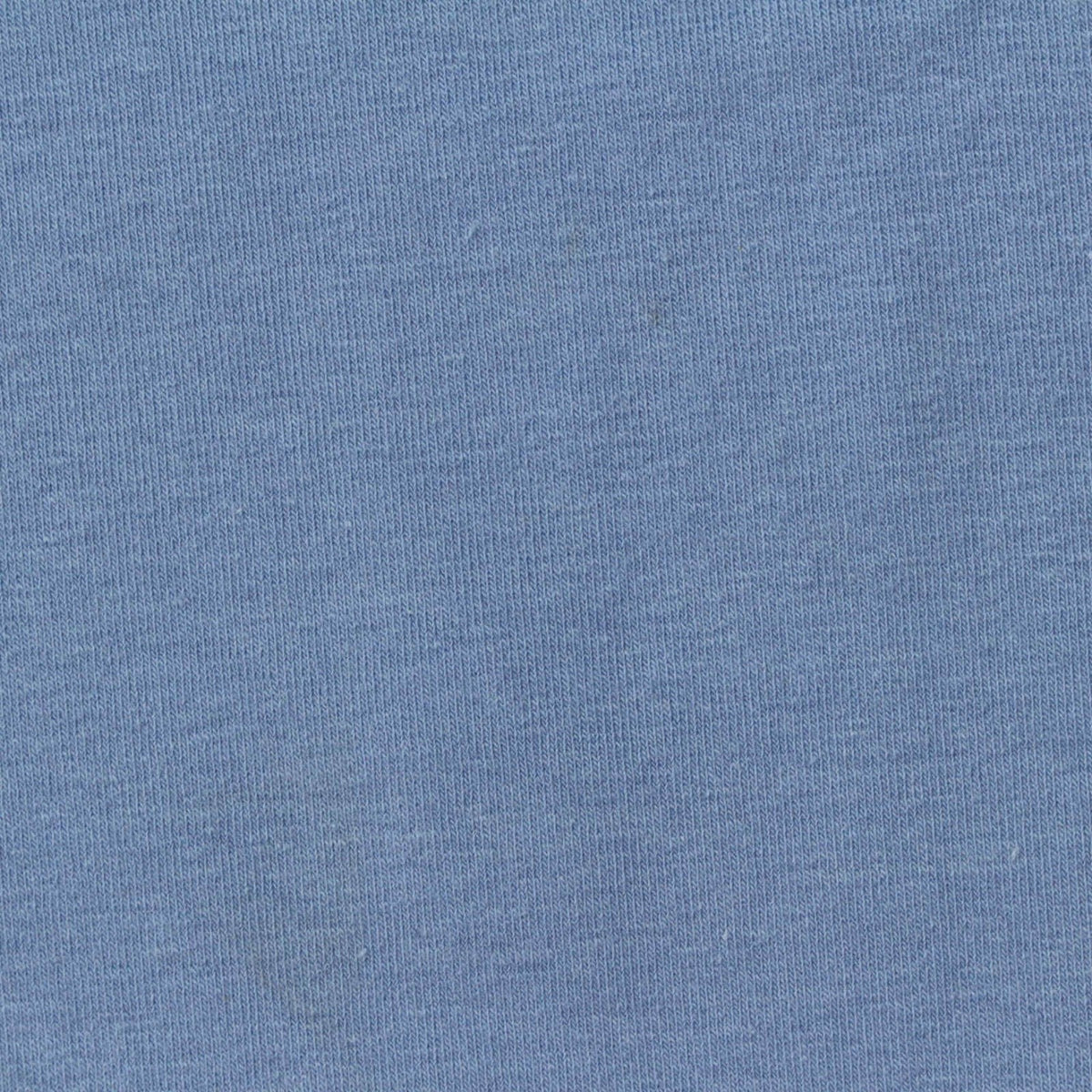 Cotton Polyester Stretch Rib Knit Fabric, 220 gsm, 165 cm — Blue