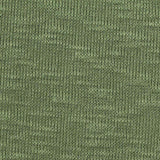 Heathered Green Marl Rib Knit, Cotton-Modal — texture