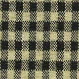 Black Check Interlock Knit, Poly-Viscose — texture
