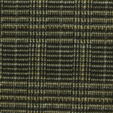 Black Plaid Interlock Knit, Poly-Viscose