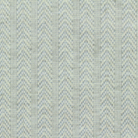 Light Blue Chevron Interlock Knit, Polyester