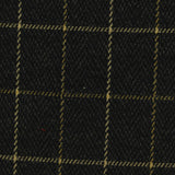 Dark Grey Check Interlock Knit, Poly-Viscose