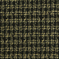 Black Check Interlock Knit, Poly-Viscose, 352 gsm
