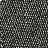 Black Chevron Interlock Knit, Poly-Viscose — texture