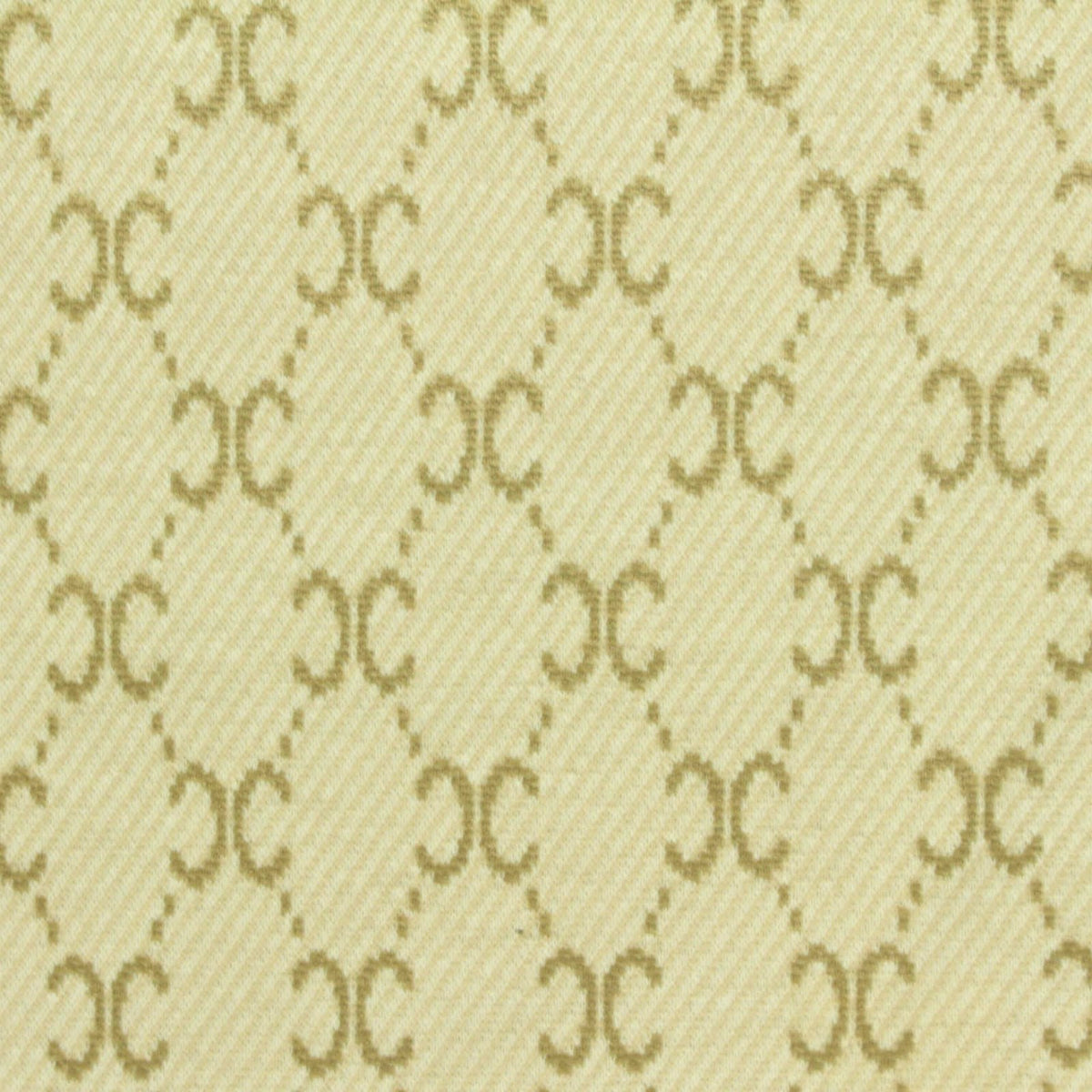 Jacquard Polyester Stretch Interlock Knit Fabric, 229 gsm, 160 cm — Beige