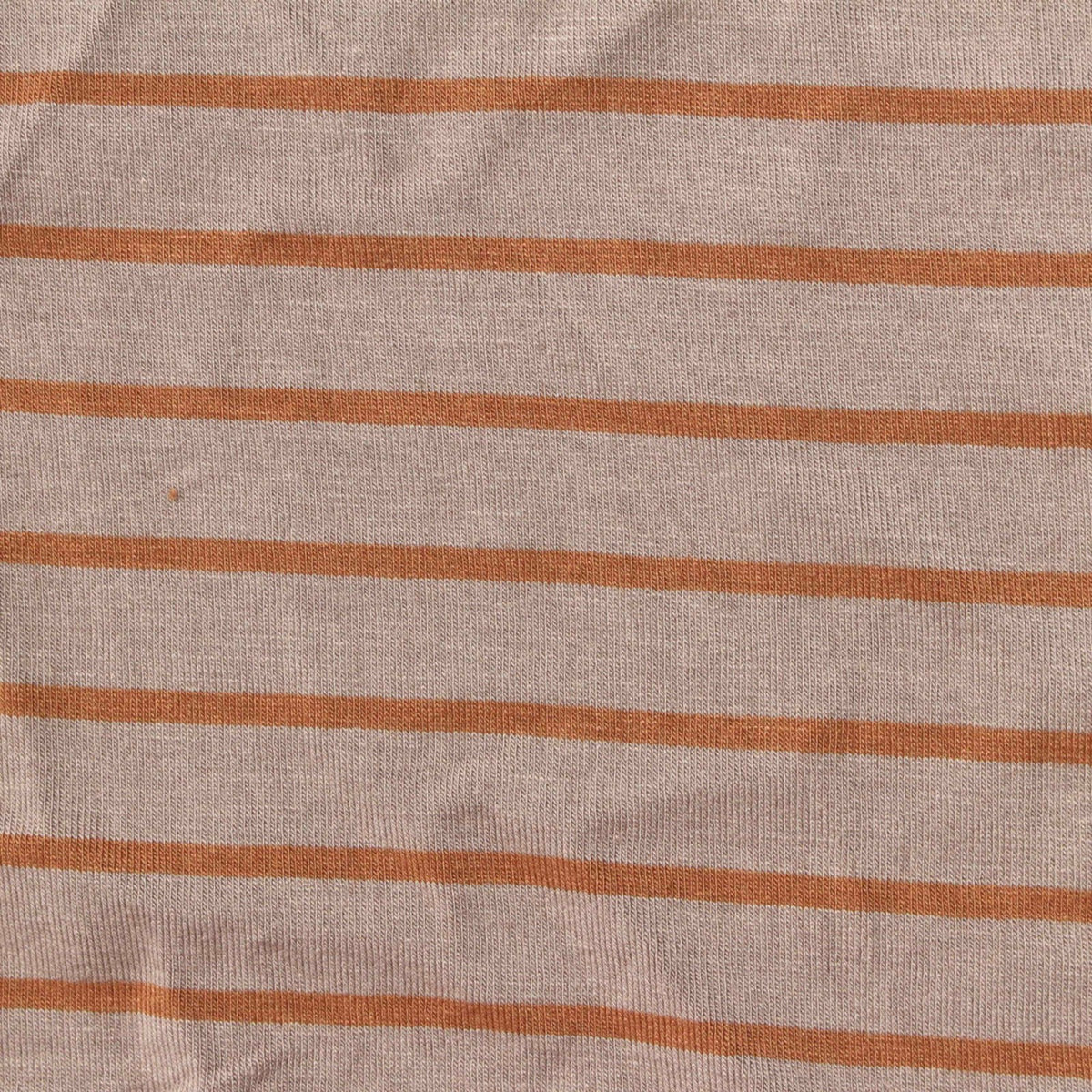 Beige Horizontal-Stripe Knit, 240 gsm