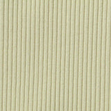 Viscose Stretch Rib Knit Fabric, 610 gsm, 115 cm — Khaki — texture