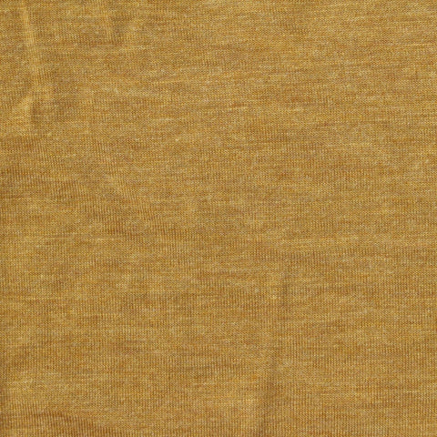 Mustard Marl Jersey Knit, Viscose-Poly, 160 gsm