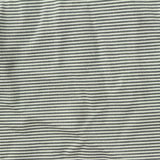 Grey Horizontal-Stripe Jersey Knit, Polyester