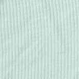 Viscose Stretch Rib Knit Fabric, 170 gsm, 130 cm — White — texture