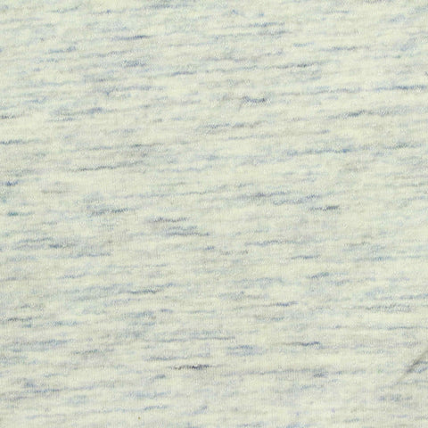 Light Grey Marl Birdseye Knit, Cotton-Viscose