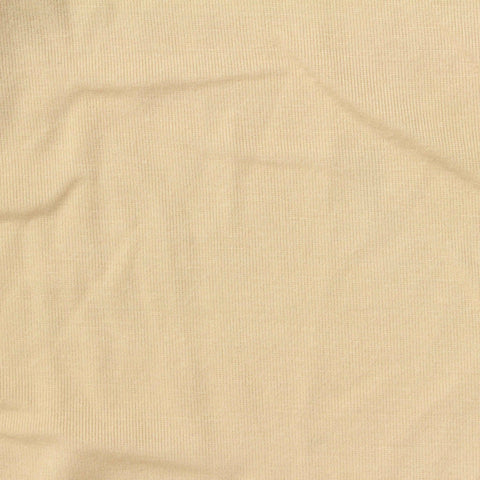 Polyester Viscose Stretch Jersey Knit Fabric, 150 gsm, 157 cm — Beige