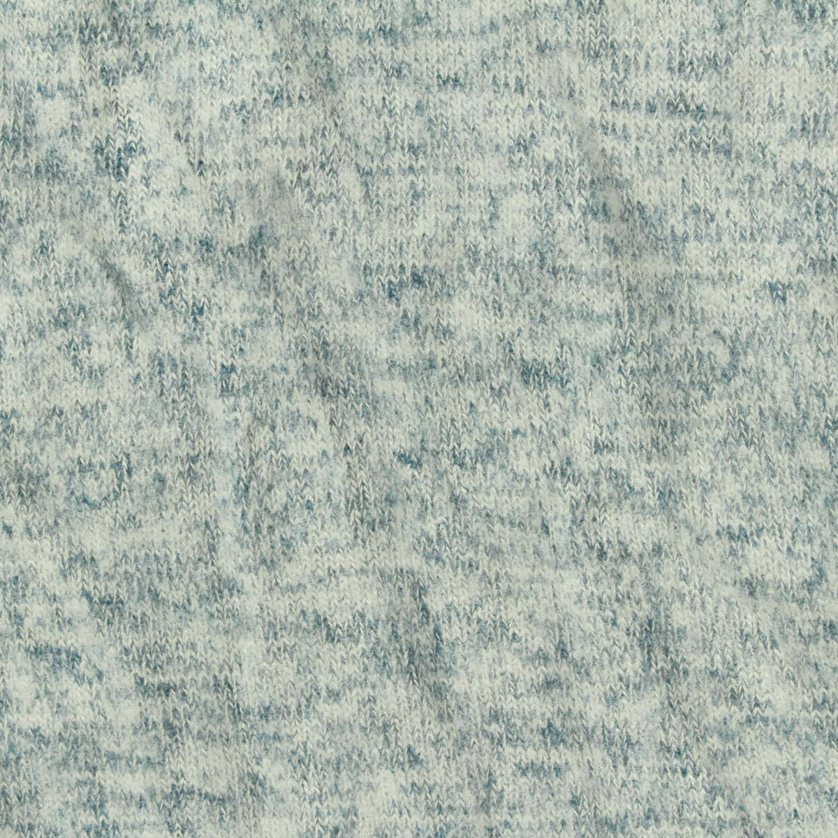 Light Grey Marl Chunky Knit, Viscose-Poly, 220 gsm