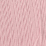 Rib Knit Fabric, 212 gsm, 166 cm — Pink