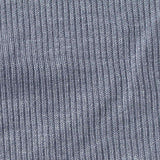 Viscose Stretch Rib Knit Fabric, 200 gsm, 130 cm — Blue — texture