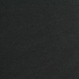 Cotton Polyester Stretch French Terry Fabric, 240 gsm, 165 cm — Black