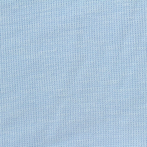 Slub Interlock Knit Fabric, 260 gsm, 160 cm — Blue