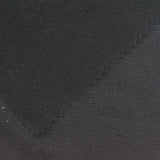 Polyester Stretch Milk Silk Knit Fabric, 220 gsm, 160 cm — Black