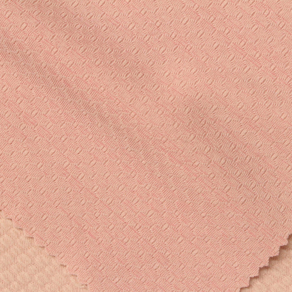 Peach Tone-on-Tone Jacquard, Polyester, 300 gsm