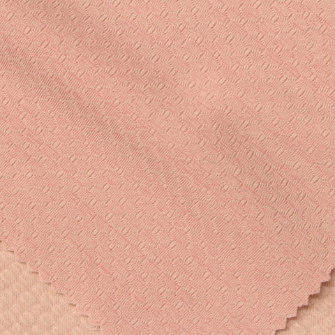 Peach Tone-on-Tone Jacquard, Polyester, 300 gsm