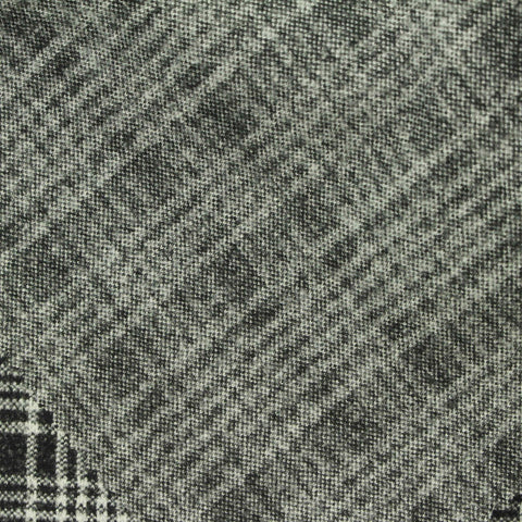 Grey Plaid Jacquard, Polyester, 350 gsm, 165 cm, ref EF-258239