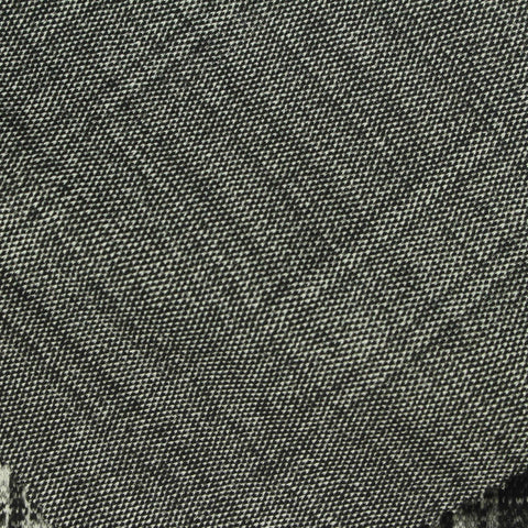 Dark Grey Marl Jacquard, Poly-Viscose, 260 gsm, 162 cm