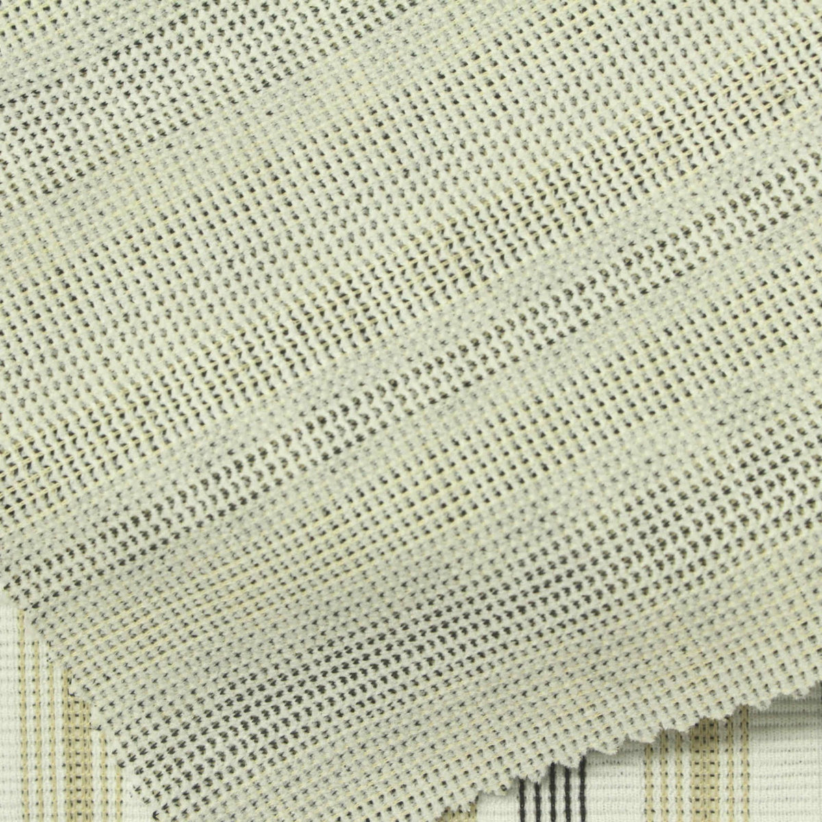 Jacquard Polyester Stretch Knit Fabric, 300 gsm, 162 cm — Beige