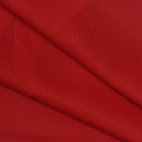 Polyester Stretch Scuba Knit Fabric, 320 gsm, 160 cm — Red