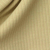 Viscose Polyester Stretch Rib Knit Fabric, 300 gsm, 155 cm — Beige — texture