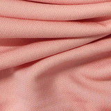 Viscose Stretch Interlock Knit Fabric, 290 gsm, 155 cm — Pink — texture