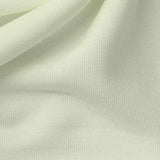 Viscose Stretch Interlock Knit Fabric, 290 gsm, 155 cm — White — texture