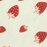 Bold Floral 100% Cotton Jersey Knit Fabric, 160 gsm, 160 cm — White