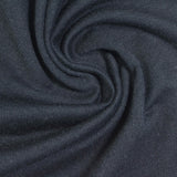 Polyester Cotton French Terry Fabric, 230 gsm, 165 cm — Navy