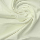 100% Viscose Jersey Knit Fabric, 200 gsm, 150 cm — White