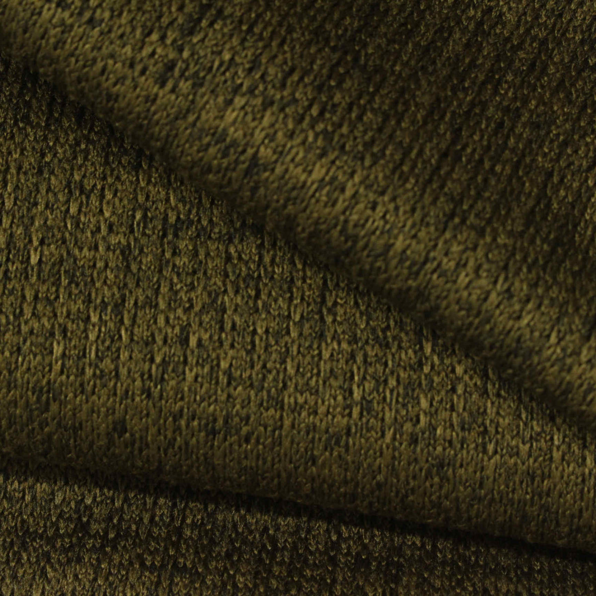Olive Marl Knit, Polyester, 325 gsm
