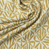 Yellow Geometric-Star Jacquard, Nylon