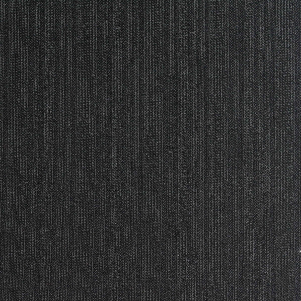 Tencel Lyocell Stretch Rib Knit Fabric, 290 gsm — Black