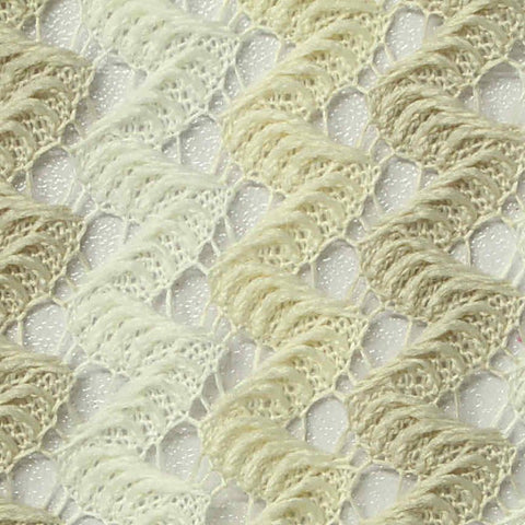 Light Beige Chevron Jacquard, Polyester