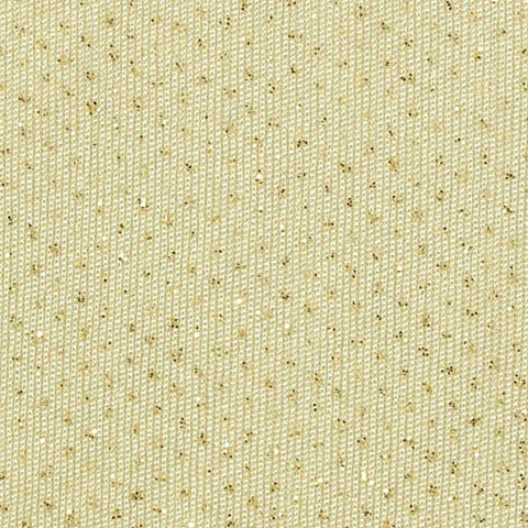 Gold Glitter-Dot Rib Knit, Spandex