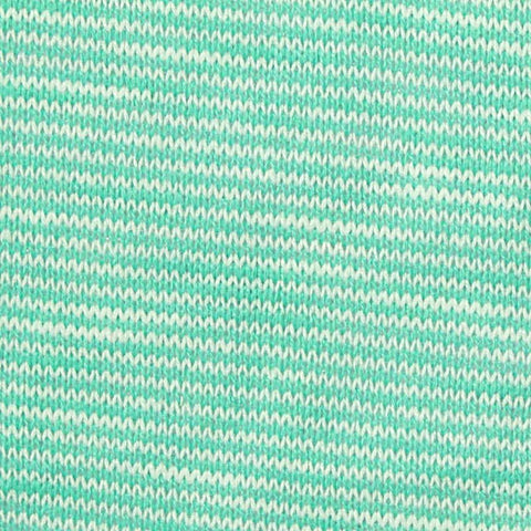 Light Green Heathered-Marl Jersey Knit, Poly-Cotton