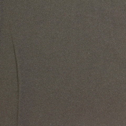 Brushed Nylon Stretch Interlock Knit Fabric, 230 gsm, 155 cm — Khaki