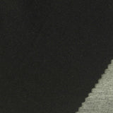 Heather Polyester Stretch Scuba Knit Fabric, 320 gsm, 170 cm — Black