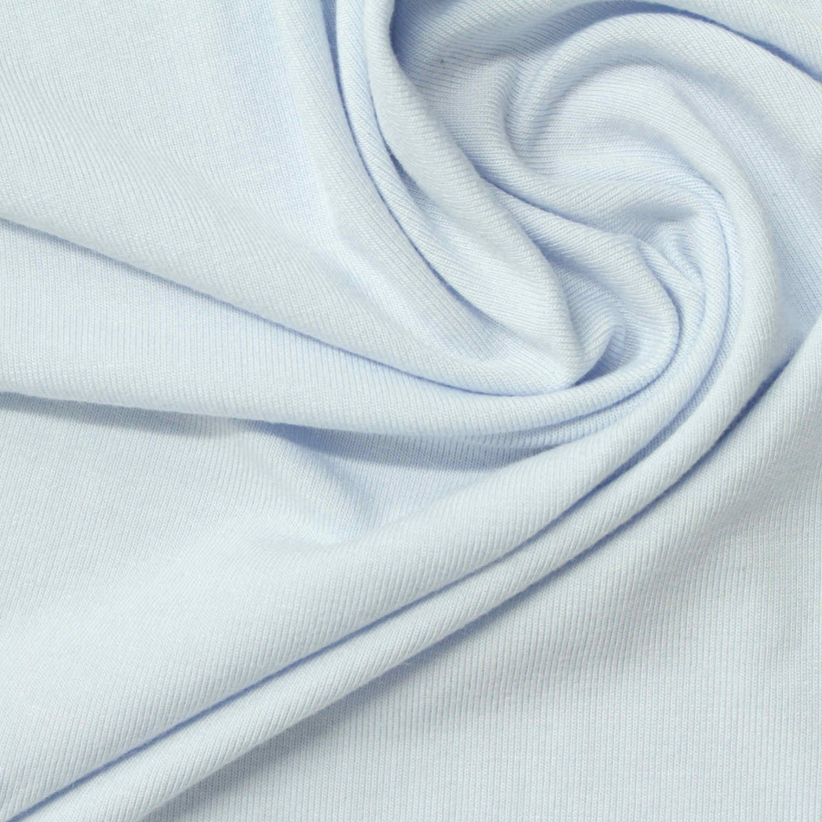 Viscose Stretch Jersey Knit Fabric, 230 gsm, 155 cm — Blue