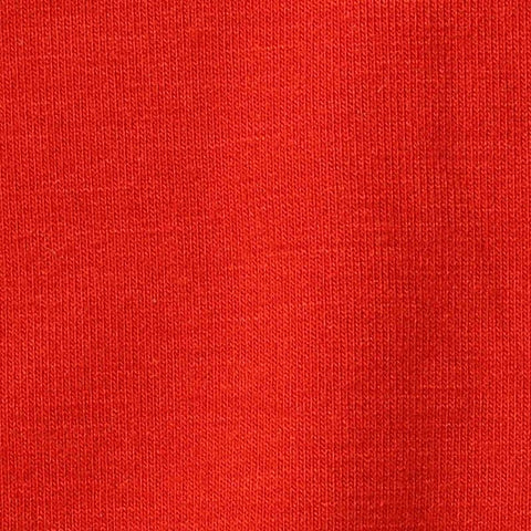 Polyester Viscose Stretch Jersey Knit Fabric, 185 gsm, 165 cm — Red