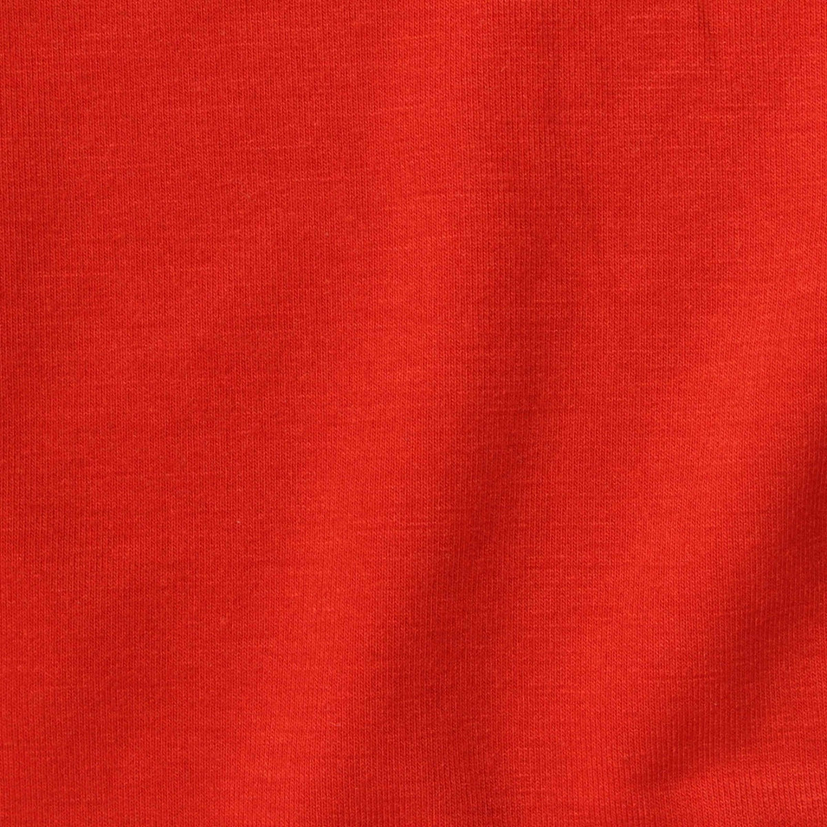 Polyester Viscose Stretch Jersey Knit Fabric, 185 gsm, 165 cm — Red