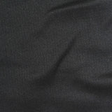 Cotton Polyester Stretch Knit Fabric, 310 gsm, 153 cm — Black