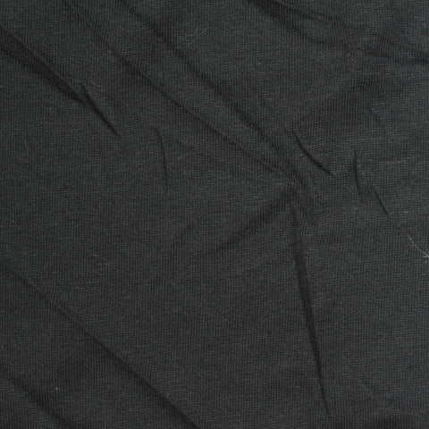 Cotton Modal Jersey Knit Fabric, 145 gsm, 165 cm — Black